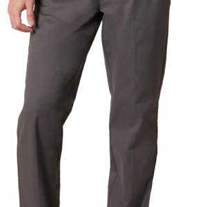 Men'S Straight-Fit Wrinkle-Resistant Flat-Front Chino Pant