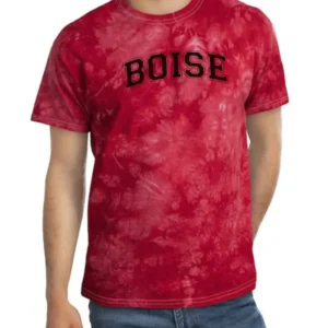Boise Tie Dye Tee -SmartPrintsInk Designs