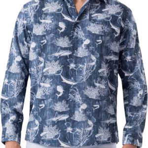 Men'S Long Sleeve Performance Fishing Shirt