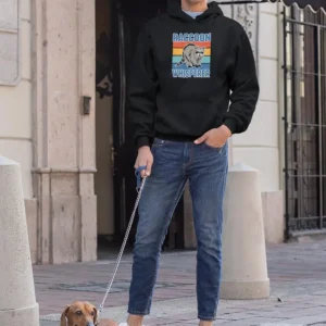 Raccoon Whisperer Hoodie -SmartPrintsInk Designs