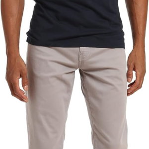 Zach Men'S Straight Leg Pants, Regular Rise Twill Pants for Men, Graphite Twill, Gray Work Pants, 35 X 32