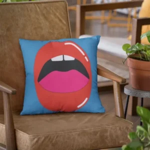Red Lips Beauty Cushion/Pillow
