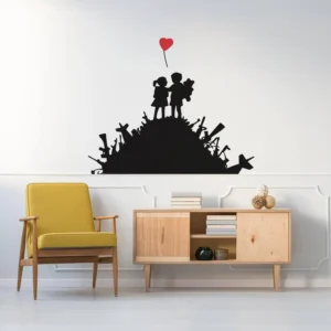 Urban Design Wall Decal Artistic & Contemporary Wall Adhesive Art