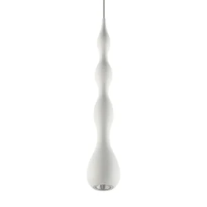 Integrated LED Height Adjustable Pendant Light in White