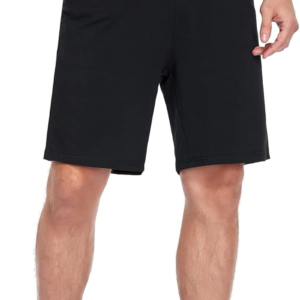 Mens Shorts Adjustable Elastic Waist Casual Workout Shorts with Pockets